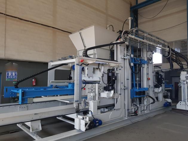 Block production line SUMAB R 1500