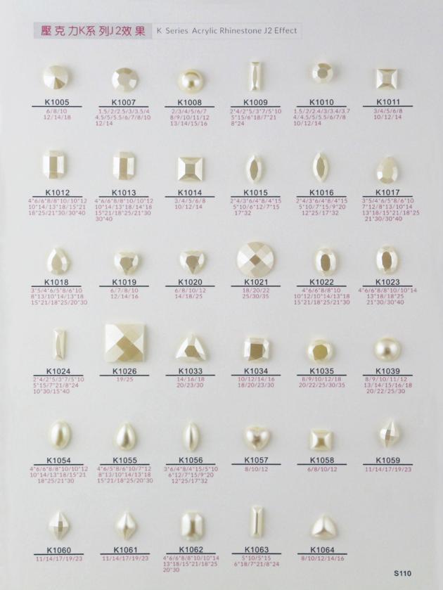 Acrylic Rhinestones Gems Wholesale Bulk