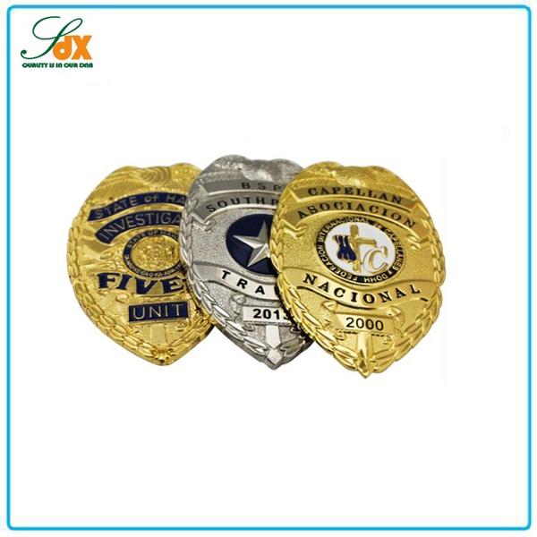 Military security badges