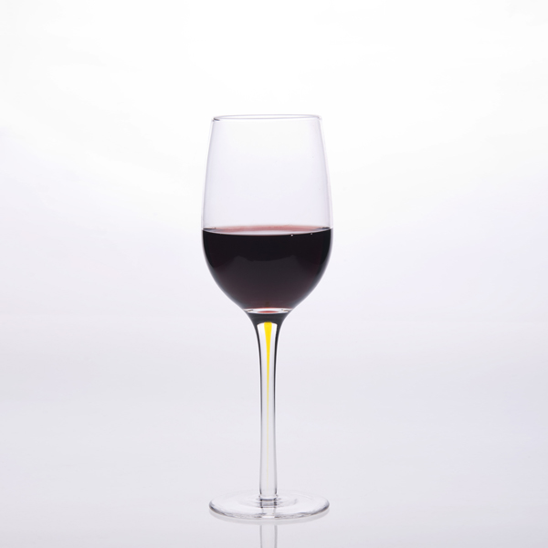 Customized Luxury Stemglassware Elegant Crystal Red Wine Glass For Party