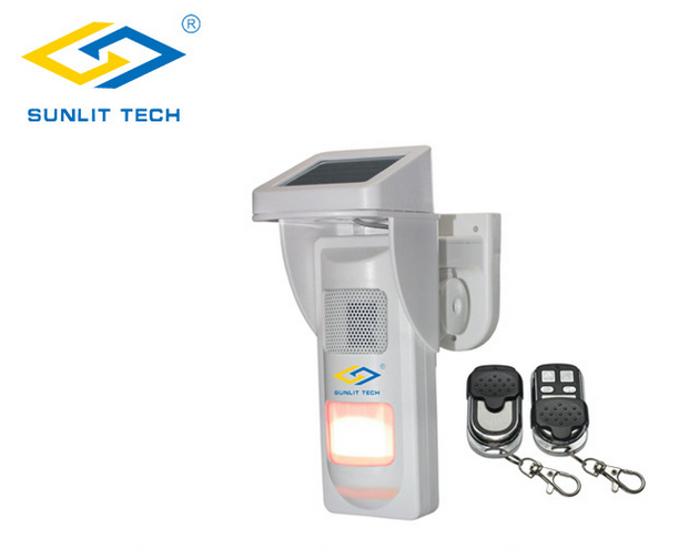  Outdoor Spot Alarm Sound & Light PIR Detector