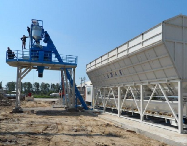 Stationary Concrete Batching Plant SUMAB T