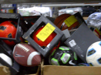Camping gear and sporting goods