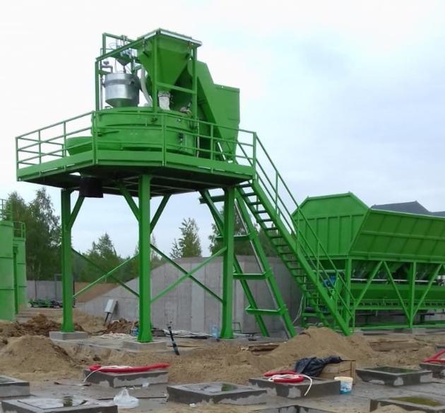 Stationary Concrete Batching Plant SUMAB T