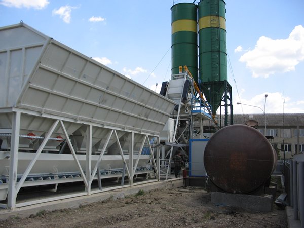 Stationary concrete plant SUMAB TE-15. ECONOMY CLASS