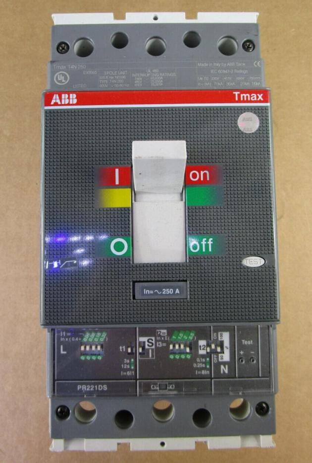 Provide ABB T4N250CW BKR T4N 250A 3P LSI UL