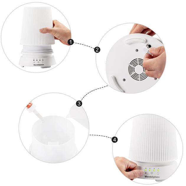 350ML Essential Oil Aroma Diffuser Ultrasonic
