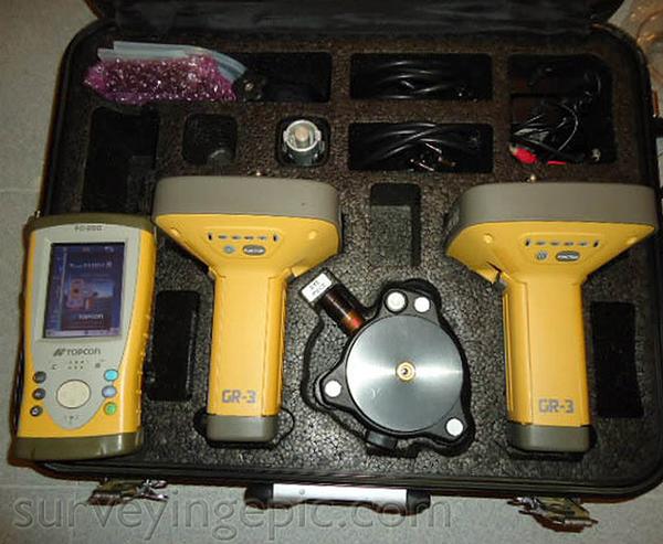 Topcon GR-3 Digital UHF RTK GPS Glonass