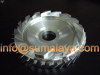 Turbine Diffusers, 5-axis machining, CNC machining, billet compressor wheel, billet turbo