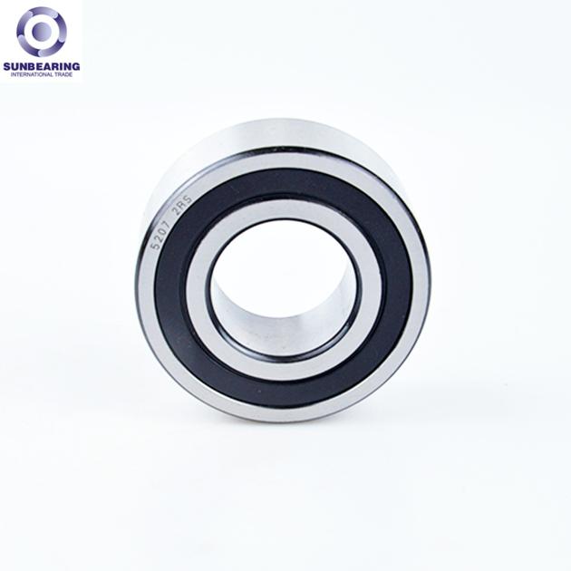 5207-2RS Double Row Angular Contact Ball Bearing 35*72*27mm SUNBEARING