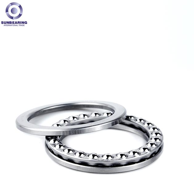 SUNBEARING Thrust Ball Bearing 51308 Silver Gray 40*78*26mm Chrome Steel GCR15