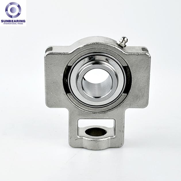 SUNBEARING Pillow Block Bearing SUCT205 Silver 25*97*89mm Stainless Steel GCR15