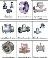 nickel alloy 20 31 6xn 255 901 nickel 200 201 gate valve globe valve check ball valve butterfly valv