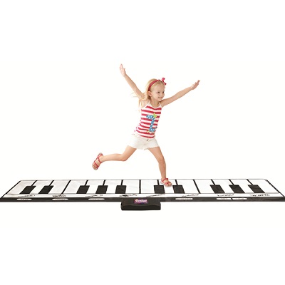 Gigantic Keyboard Playmat, SLW968, Black & White