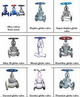 incoloy 800 800h 800ht 825 925 25-6mo gate valve globe valve check ball valve butterfly valve valves