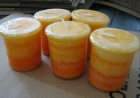 snowflake candles