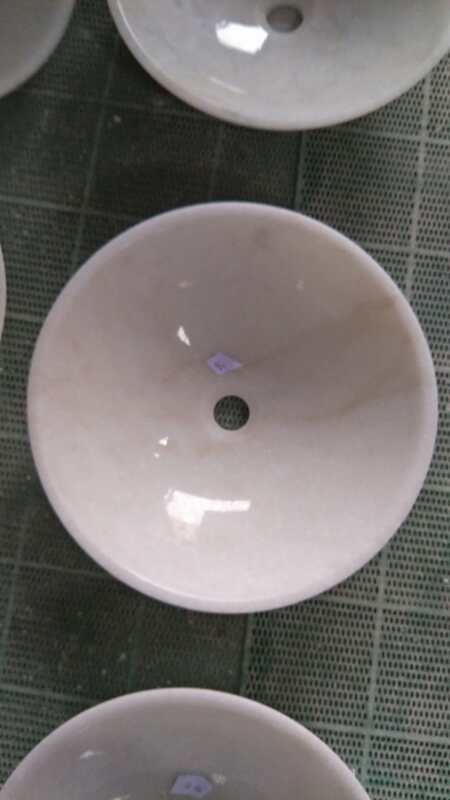 Guangxi White Marble Sinks