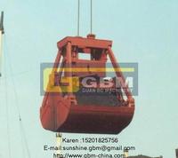 Handing dumping (opening)clamshell grab
