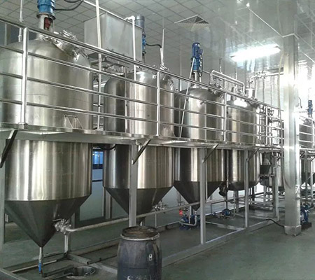 3T corn oil small oil refinery mini crude oil refinery