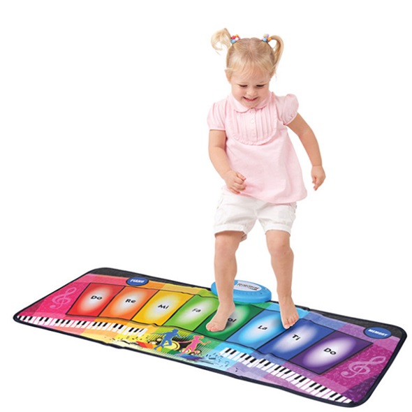 Rainbow Piano Playmat