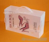 plastic (PP) shoe box