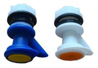 Plastic water spigot for drink dispenser