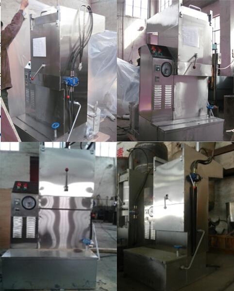 Stainless steel food grade olive hydraulic cold press oil machine