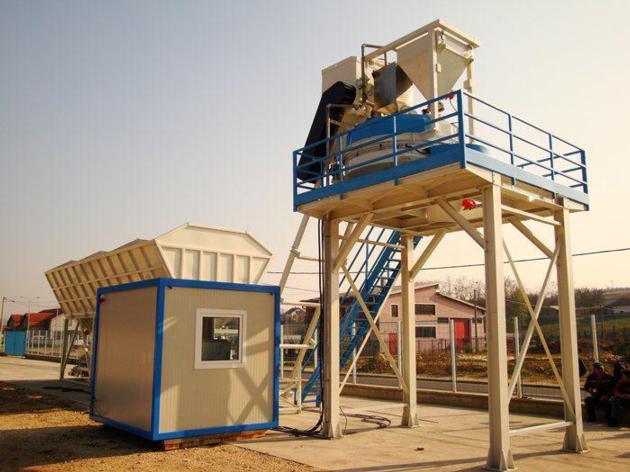 Stationary Concrete Batching Plant SUMAB T