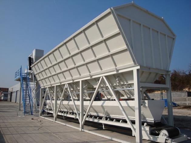 Stationary concrete batching plant SUMAB T-60