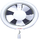 interlocking mounting window ventilation fan