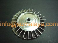 turbine impellers, 5-axis machining, CNC machining, billet compressor wheel, billet turbo