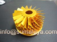 turbo pump, 5-axis machining, CNC machining, billet compressor wheel, billet turbo