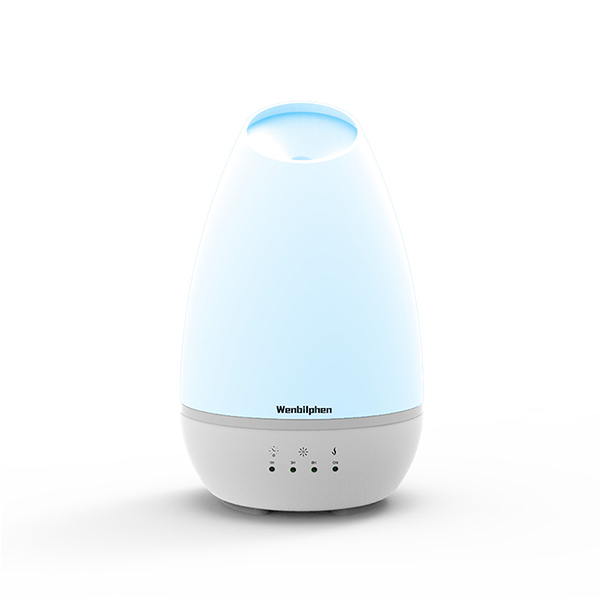 Aromatherapy diffuser oil with 7 auto-fading changed colors