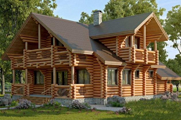 CYLINDER Round Log Prefab Homes Sets