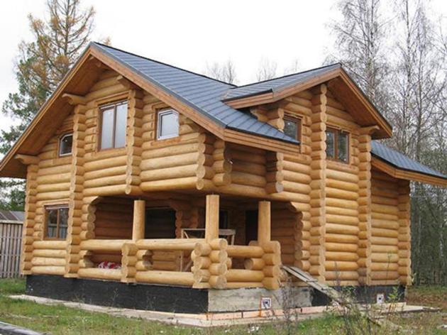 CYLINDER Round Log Prefab Homes Sets