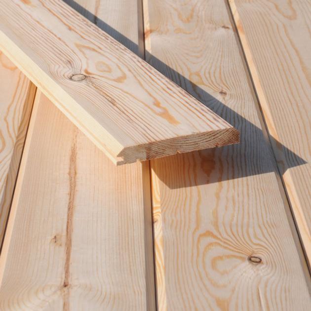 DECOR Trim Facing Dry Timber Board