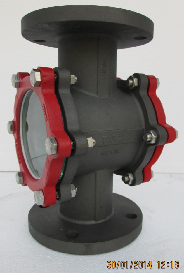 DOUBLE WINDOW TYPE SIGHT FLOW INDICATOR