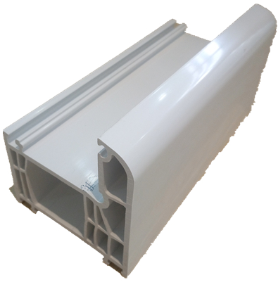 70mm fasion white multi-chamber pvc profiles for window