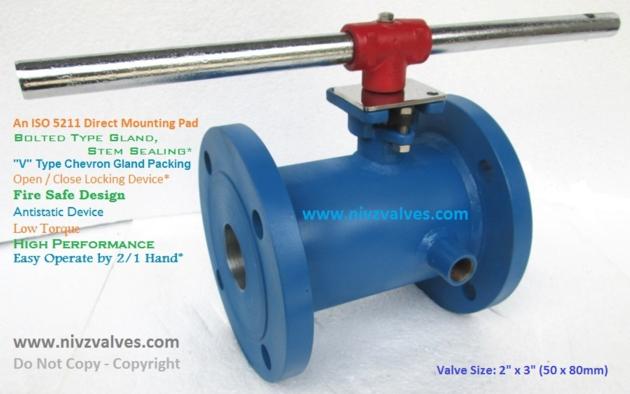 JACKETED BALL VALVE