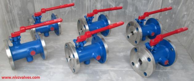 JACKETED BALL VALVE