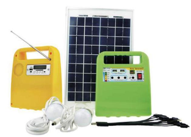DC Solar lighting system