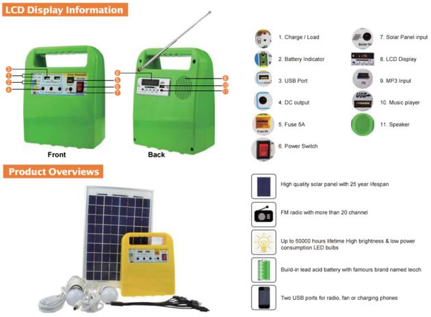 DC Solar Lighting System