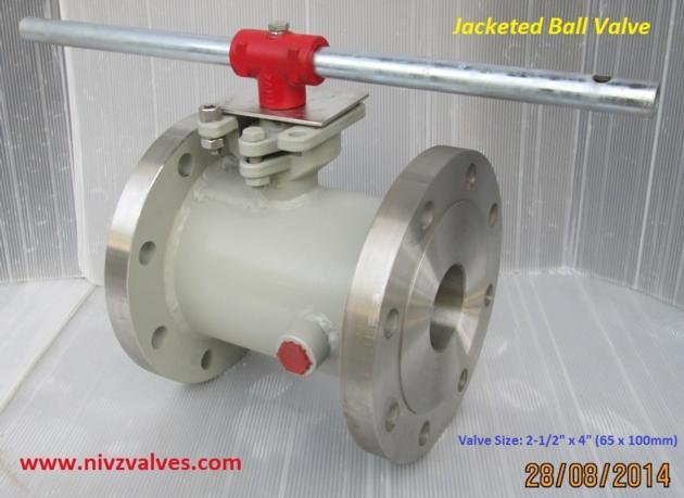 JACKETED BALL VALVE
