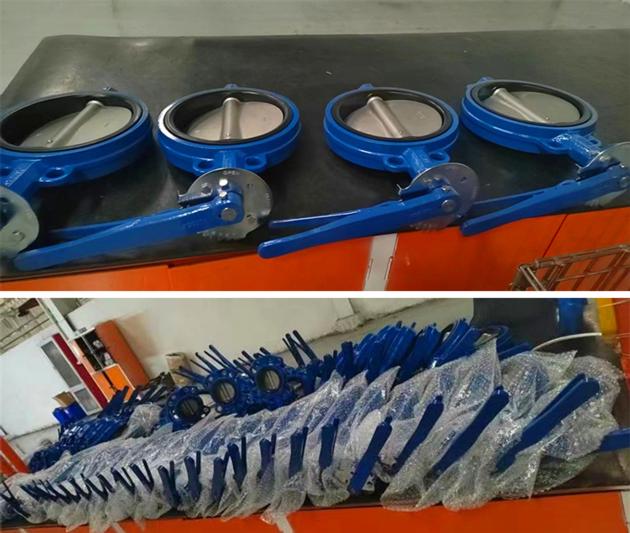 Wafer Resilient Seated Butterfly Valve