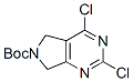 Tert-butyl 2,4-dichloro-5H-pyrrolo[3,4-d]pyrimidine-6(7H)-carboxylate CAS#903129-71-5