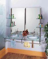 Glass wash basin