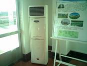 Cylindrically Shaped Fan Heater