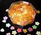 Scented bath confetti paper soap