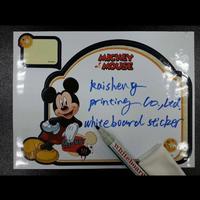 color printed whiteboard sticker