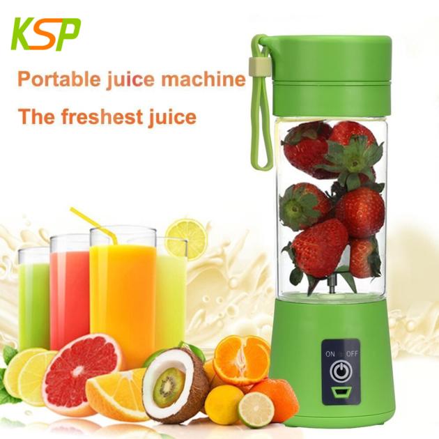 Electric Portable Mini Fruit Juicer Blender